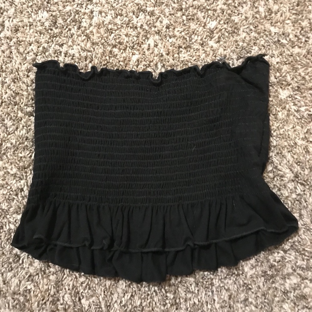 Black tube top!